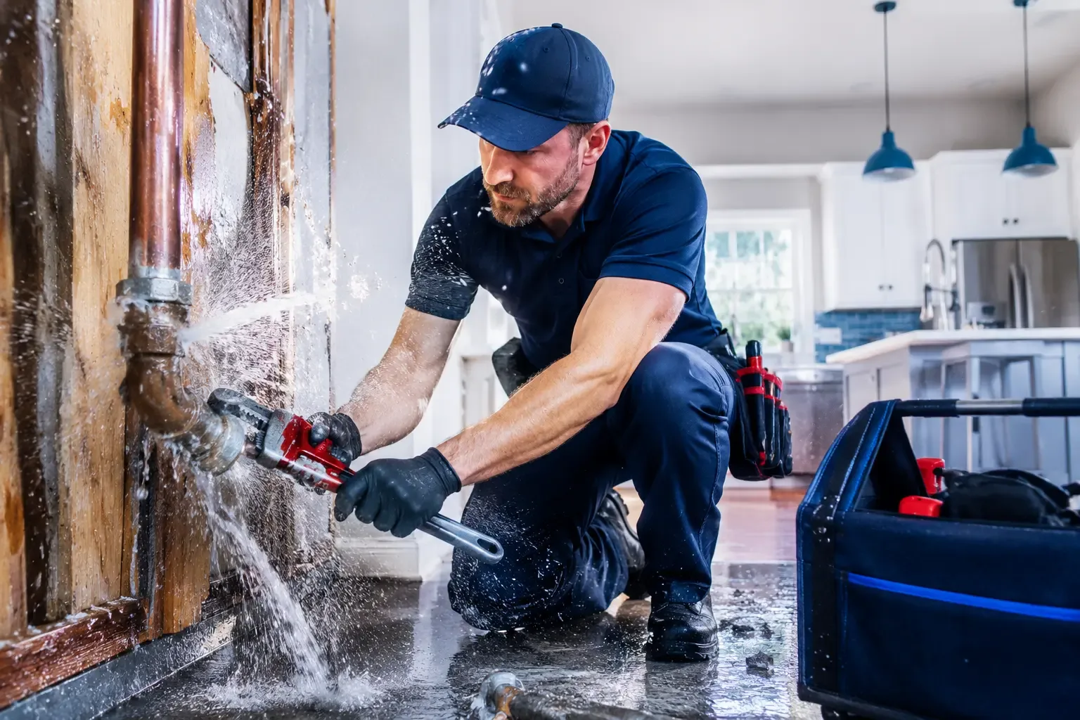 Local emergency pipe repair professionals in Goshen, VA